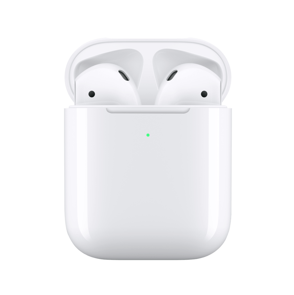 Безпровідні навушники Apple AirPods with Wireless Charging Case (MRXJ2) -  Магазин ielectrostore