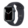 Apple Watch Series 7 GPS 45mm Midnight Aluminum Case with Midnight Sport Band (MKUQ3, MKN53)
