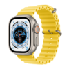 Apple Watch Ultra GPS + Cellular 49mm Titanium Case with Yellow Ocean Band (MNH93/MNHG3)