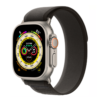 Apple Watch Ultra GPS + Cellular 49mm Titanium Case with Black/Gray Trail Loop – M/L (MQF53/MQFX3)