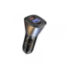 Зарядний пристрій WIWU Car Charger USB+USB-C PC500 72W Grey (PC500)