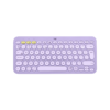 Клавіатура Logitech K380 Multi-Device Bluetooth Lavender Lemonade UA (920-011166)