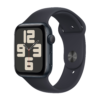 Apple Watch SE 2 GPS 44mm Midnight Aluminum Case with Midnight Sport Band M/L (MRE93)